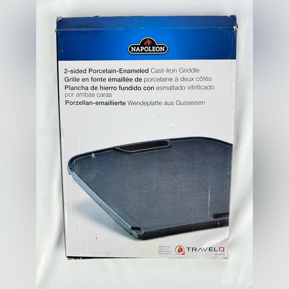Napoleon TravelQ™ Cast Iron Reversible Griddle